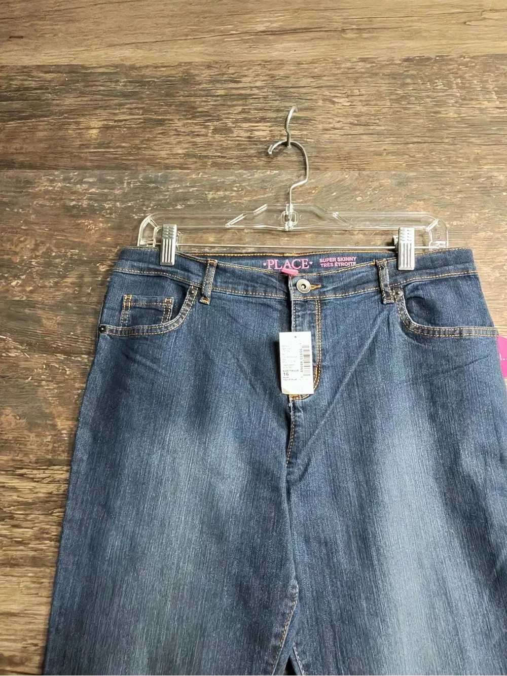The Children's Place Indigo Straight-Leg Kids Jeans Size 16 Plus
